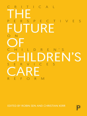 cover image of The Future of Children's Care